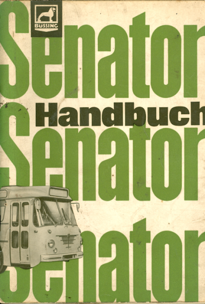 Büssing Senator Handbuch
